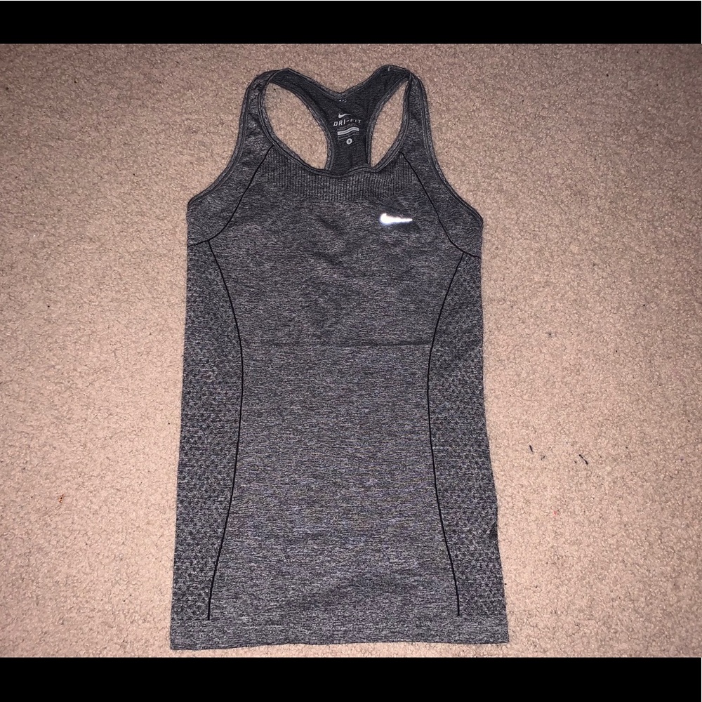 Nike Grey Lightweight Tank SIZE SMALL